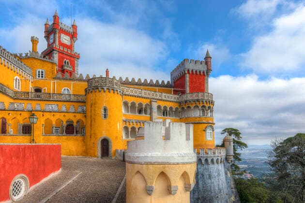 Pena Palace, Sintra, Lisbon, Portugal, Europe