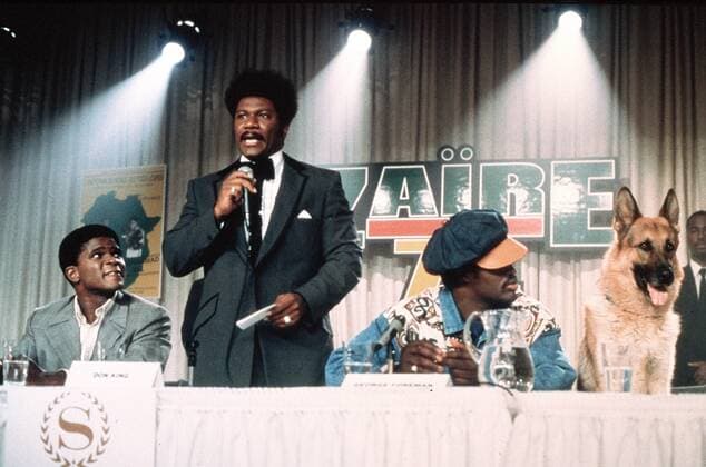 Darius Mccrary, Ving Rhames & Jarrod Bunch Characters: Muhammad Ali,Don King & George Foreman Film: Don King: Only In America (1997) Director: John Herzfeld 15 November 1997  Copyright: MaryxEvansxAFxArchivexHbo 12550434 editorial use only