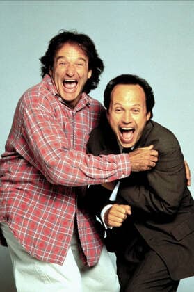Robin Williams & Billy Crystal Characters: Dale Putley & Jack Lawrence Film: Father S Day (USA 1997) Director: Ivan Reitman 09 May 1997  Copyright: MaryxEvansxAFxArchivexWarnerxBros. 12562484 editorial use only