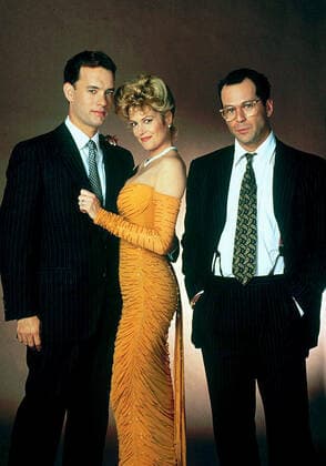 Tom Hanks, Melanie Griffith & Bruce Willis Characters: Sherman McCoy,Maria Ruskin,Peter Fallow Film: The Bonfire Of The Vanities (USA 1990) Director: Brian De Palma 21 December 1990  Copyright: MaryxEvansxAFxArchivexWarnerxBros. 12566544 editorial use only
