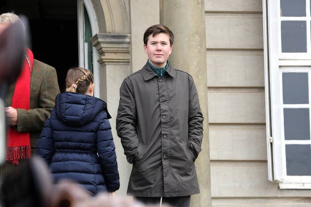 03-11-2019 Denmark Princess Mary and Prince Christian and Princess Josephine during the Hermintage Hunting Lodge in Dyrehaven in Klampenborg.  Copyright: xPPEx
