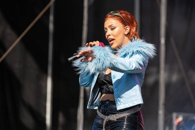 November 3, 2019, Las Vegas, Nevada, U.S: DOJA CAT (AMALARATNA ZANDILE DIAMINI) during the Day N Vegas Music Festival at the Las Vegas Festival Grounds in Las Vegas, Nevada Las Vegas U.S. - ZUMAs135 20191103_zap_s135_112 Copyright: xDanielxDeSloverx