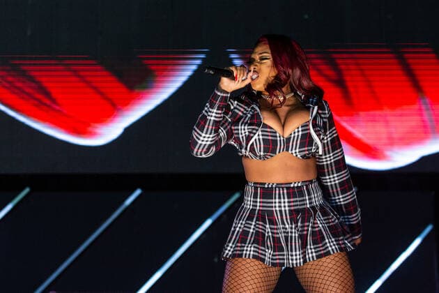 November 3, 2019, Las Vegas, Nevada, U.S: MEGAN THEE STALLION (MEGAN PETE) during the Day N Vegas Music Festival at the Las Vegas Festival Grounds in Las Vegas, Nevada Las Vegas U.S. - ZUMAs135 20191103_zap_s135_211 Copyright: xDanielxDeSloverx