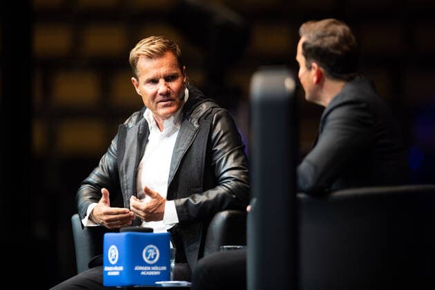 Juergen Hoeller PowerDays, Verleihung des Lifetime Award an Dieter Bohlen, Olympiahalle Muenchen. 03.11.2019 IM BILD: DieterBohlen, Juergen Hoeller