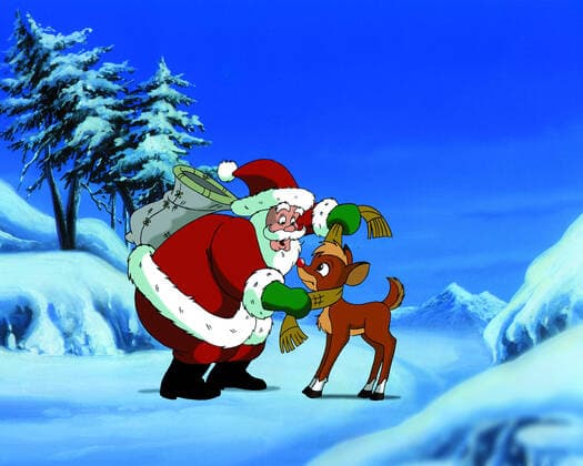 Santa Clause & Rudolph Film: Rudolph The Red-Nosed Reindeer (USA CAN 1998) Director: William R. Kowalchuk Jr. 16 October 1998  Copyright: MaryxEvansxAFxArchivexGoodtimesxEntertainment 12576619 editorial use only