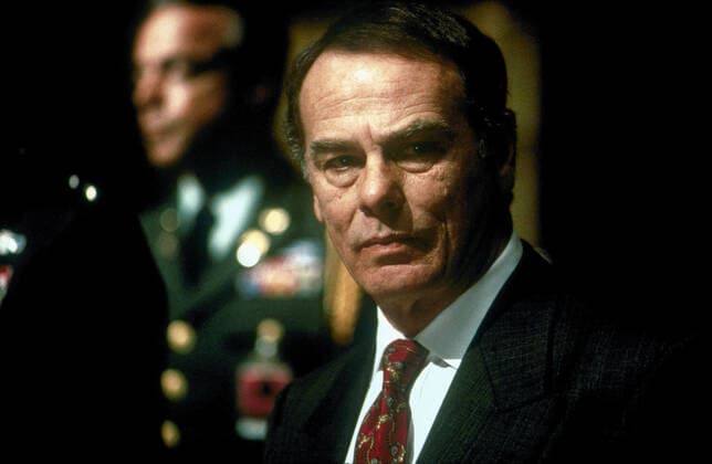 Dean Stockwell Characters: Defense Secretary Walter Dean Film: Air Force One (USA DE 1997) Director: Wolfgang Petersen 21 July 1997  Copyright: MaryxEvansxAFxArchivexColumbiaxPictures 12580255 editorial use only