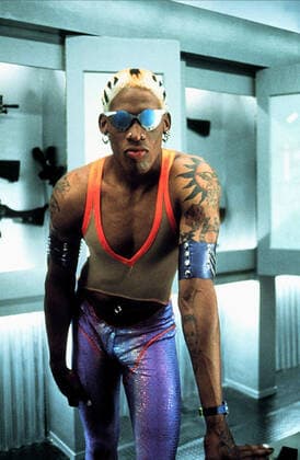 Dennis Rodman Characters: Yaz Film: Double Team (1997) Director: Hark Tsui 04 April 1997  Copyright: MaryxEvansxAFxArchivexColumbia 12584397 editorial use only