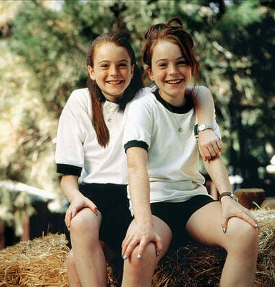 Lindsay Lohan Characters: Hallie Parker & Hallie Parker Film: The Parent Trap (USA 1998) Director: Nancy Meyers 20 July 1998  Copyright: MaryxEvansxAFxArchivexWaltxDisneyxPictures 12584489 editorial use only