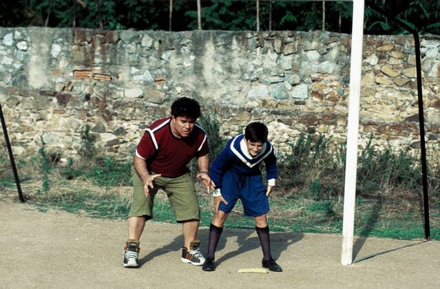 Pedro Almod¾var & Nacho Perez Film: Bad Education; La Mala Educacion (2004) Director: Pedro Almodovar 19 March 2004  Copyright: MaryxEvansxAFxArchivexSonyxPicturexClassics 12592524 editorial use only