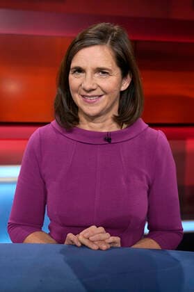 Katrin Göring-Eckardt in der ARD-Talkshow hart aber fair im Studio Adlershof. Berlin, 04.11.2019 *** Katrin Göring Eckardt on the ARD talk show hard but fair at Studio Adlershof Berlin, 04 11 2019 Foto:xT.xBartillax xFuturexImage