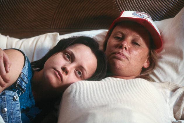 OSCARS. Beste Hauptdarstellerin. Preisträgerinnen 2001-2010 Christina Ricci & Charlize Theron Characters: Selby & Aileen Film: Monster (USA DE 2003) Director: Patty Jenkins 16 November 2003  Copyright: MaryxEvansxAFxArchivexNewmarketxFilms 12614888 editorial use only
