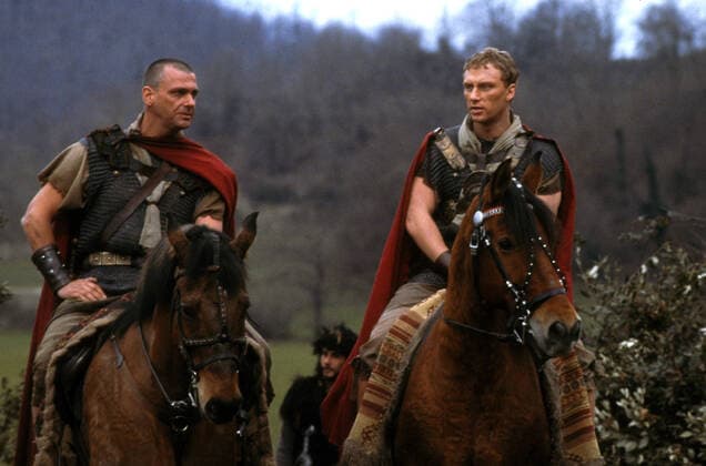 Ray Stevenson & Kevin Mckidd Characters: Titus Pullo, Lucius Vorenus Television: Rome (TV-Serie) Usa Uk 2005-2007, 28 August 2005  Copyright: MaryxEvansxAFxArchivexHbo 12620638 editorial use only