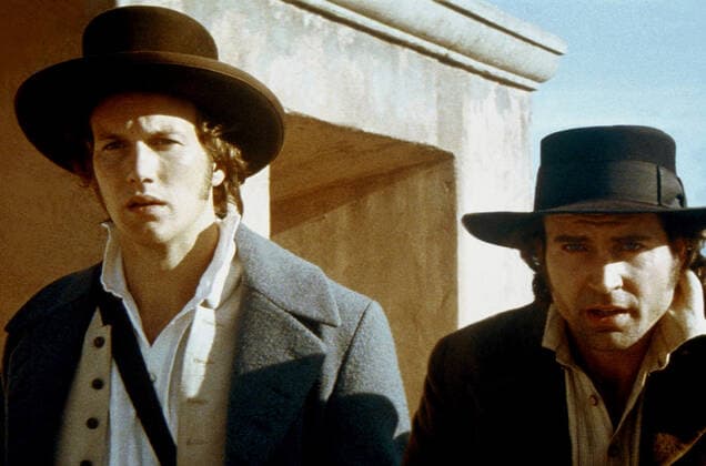 Patrick Wilson & Jason Patric Characters: William Travis & James Bowie Film: The Alamo (2004) Director: John Lee Hancock 09 April 2004  Copyright: MaryxEvansxAFxArchivexTouchstone 12626464 editorial use only