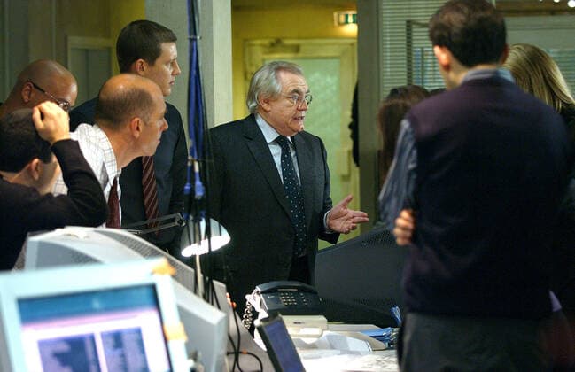Brian Cox Characters: Ward Abbott Film: The Bourne Supremacy (USA DE 2004) Director: Paul Greengrass 15 July 2004  Copyright: MaryxEvansxAFxArchivexUniversal 12627024 editorial use only
