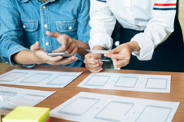 IMAGO Creative: Gesellschaft, Integration UX UI and Programming development technology. Thailand, Chiang Mai CR_SIME191008-209232-01
