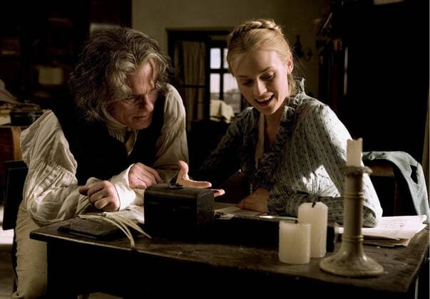 Ed Harris & Diane Kruger Characters: Ludwig van Beethoven & Anna Holtz Film: Copying Beethoven (USA DE HU 2006) Director: Agnieszka Holland 30 July 2006  Copyright: MaryxEvansxAFxArchivexMgm 12642491 editorial use only