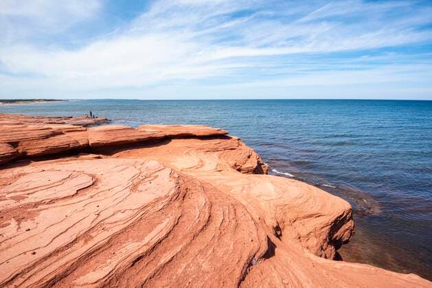Roter Sandstein, Felsformation, Cavendish Beach, Prince Edward Island, Kanada, Nordamerika Copyright: imageBROKER/MarkusxKeller ibxmkl05065550.jpg