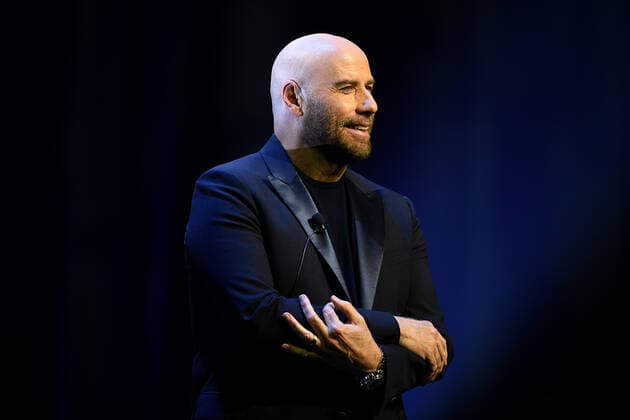 Bilder des Jahres 2019, Entertainment 11 November Entertainment Themen der Woche KW45 Entertainment Bilder des Tages AN EVENING WITH JOHN TRAVOLTA, John Travolta speaks on stage during An Evening With John Travolta at The Star in Sydney, Wednesday, November 6, 2019. ( NO ARCHIVING, EDITORIAL USE ONLY, NO USE IN BOOKS WITHOUT CONSENT SYDNEY NSW AUSTRALIA  Copyright: xDANxHIMBRECHTSx 20191106001431133754