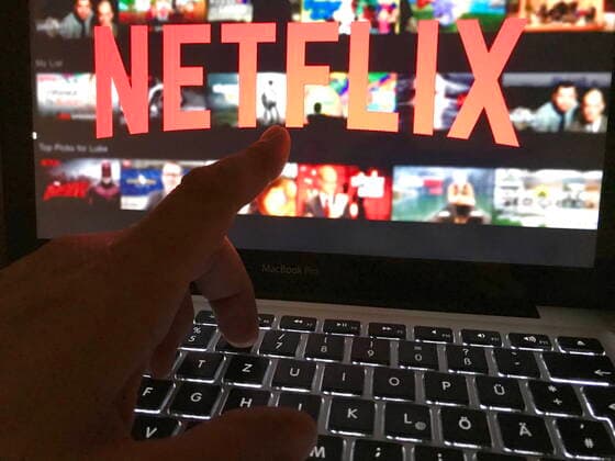 Streamingdienst Netflix auf einem Laptop 06.11.2019