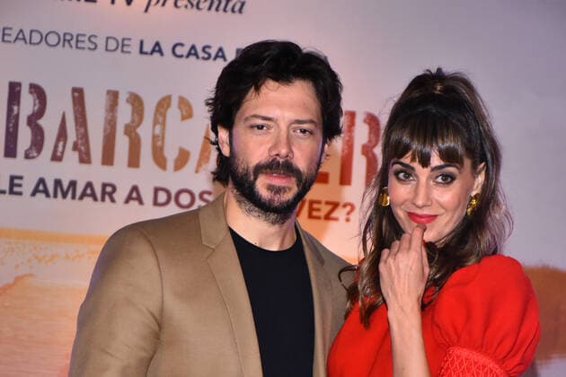 El Embarcadero Tv Series press conference MEXICO CITY, MEXICO - NOVEMBER 6: Alvaro Morte and Irene Arcos poses for photos during a press conference to promote El Embarcadero Tv Series at St. Regis Hotel on November 6, 2019 in Mexico City, Mexico  Copyright: xCarlosxTischlerx EYE_8450