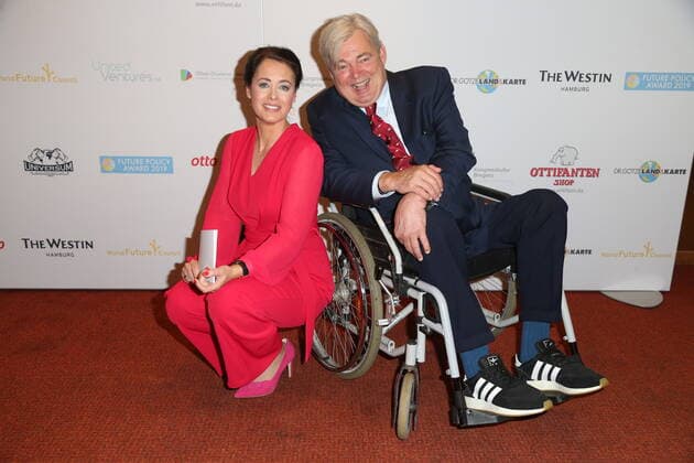 Hamburg Annika de Buhr und Matthias Prinz World Future Council verleiht den Future Policy Award 2019 im Hotel Hafen Hamburg am 6.11.2019