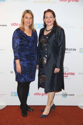 Hamburg Alexandra Wandel und Maria Fernanda Espinosa World Future Council verleiht den Future Policy Award 2019 im Hotel Hafen Hamburg am 6.11.2019