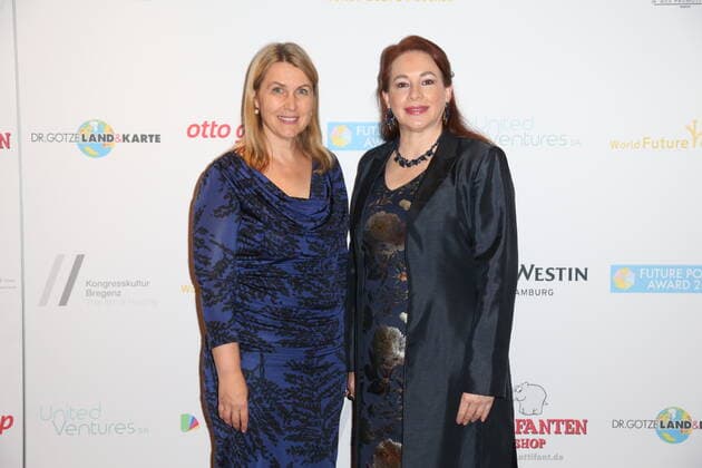 Hamburg Alexandra Wandel und Maria Fernanda Espinosa World Future Council verleiht den Future Policy Award 2019 im Hotel Hafen Hamburg am 6.11.2019