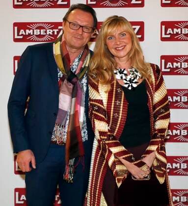 Dirk Ullmann, Nanna Kuckuck bei der Praesentation Lambertz Fine Art-Kalender 2020 African Moods in der Botschaft von Suedafrika in Berlin.