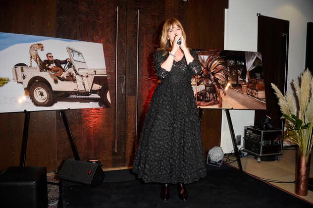 Nastassja Kinski bei der Vernissage von African Moods zur Präsentation vom Lambertz Fine Art-Kalender 2020 in der Südafrikanischen Botschaft. Berlin, 06.11.2019