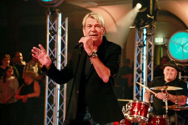Matthias Reim bei der Aufzeichnung der TV-Show Sound der Wende - Musik ohne Grenze(n) im Felsenkeller. Leipzig, 06.11.2019