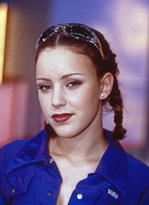 Blümchen, aka Jasmin Wagner, deutsche Sängerin, Deutschland 1996. Blossom, aka Jasmin Wagner, Germany 1996. Copyright: KPA Nur redaktionelle Nutzung. Editorial usage only. UnitedArchives55001332 !ACHTUNG AUFNAHMEDATUM GESCHÄTZT!