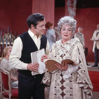 Cher Antoine oder Die verfehlte Liebe, Fernsehfilm, Deutschland 1970, Regie: Stefan Meuschel, Rolf Henniger, Darsteller: Peter Mosbacher, Lucie Mannheim Copyright: KPA Nur redaktionelle Nutzung. Editorial usage only. UnitedArchives55001762 !ACHTUNG AUFNAHMEDATUM GESCHÄTZT!