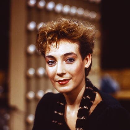 Ute Lemper, deutsche Musicaldarstellerin, Chansonsängerin und Schauspielerin, Deutschland 1986. German musical actress and chanson singer Ute Lemper, Germany 1986. Copyright: KPA Nur redaktionelle Nutzung. Editorial usage only. UnitedArchives55003274 !ACHTUNG AUFNAHMEDATUM GESCHÄTZT!