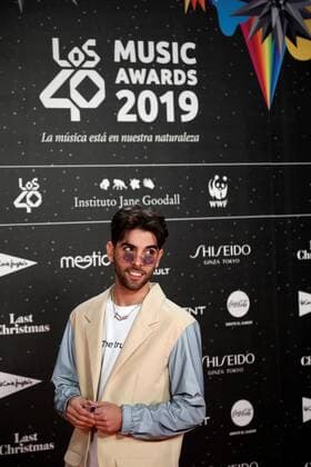 Spanish singer Patricio Martin Diaz Don Patricio poses upon arrival at the 40 Music Awards ceremony at the Wizink Center in Madrid, Spain, 08 November 2019. Music radio 40 Music Awards ceremony !ACHTUNG: NUR REDAKTIONELLE NUTZUNG!  Copyright: xDavidxFernándezx GRAF5335 20191108-637088408301875197