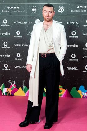 Sam Smith bei der Verleihung der LOS40 Music Awards 2019 im WiZink Center. Madrid, 08.11.2019 Sam Smith