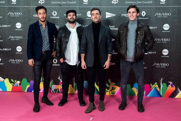 Sinsinati bei der Verleihung der LOS40 Music Awards 2019 im WiZink Center. Madrid, 08.11.2019 Sinsinati