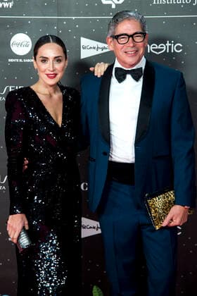 Tamara Falco und Boris Izaguirre bei der Verleihung der LOS40 Music Awards 2019 im WiZink Center. Madrid, 08.11.2019 Tamara Falco, Boris Izaguirre
