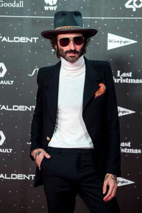 Leiva bei der Verleihung der LOS40 Music Awards 2019 im WiZink Center. Madrid, 08.11.2019 Leiva