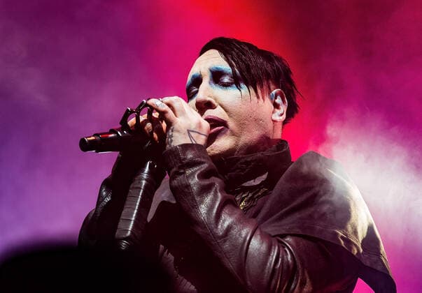 Bilder des Jahres 2019, Entertainment 11 November Entertainment Themen der Woche KW45 HOUSTON, TEXAS - NOVEMBER 09: Marilyn Manson performs during the second annual Astroworld Festival at NRG Park on November 9, 2019 in Houston, Texas. Photo: Trish Badger imageSPACE MediaPunch Copyright: xTrishxBadgerx