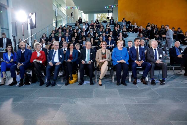 Bundeskanzlerin Angela Merkel, Deutschland, Berlin, Bundeskanzleramt, Teilnahme der BK’in an der Veranstaltung zur Verleihung des Nationalen Integrationspreises, 11.11.2019