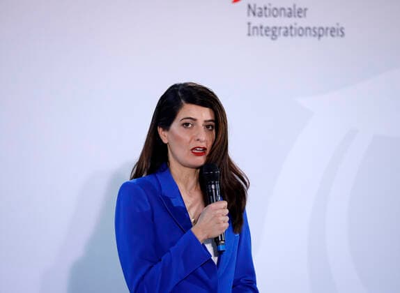 Linda Zervakis, Moderation, Deutschland, Berlin, Bundeskanzleramt, Teilnahme der BK’in an der Veranstaltung zur Verleihung des Nationalen Integrationspreises, 11.11.2019