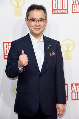 Yasuhiro Aoyama bei der 43. Verleihung des Goldenen Lenkrads 2019 im Axel-Springer-Haus. Berlin, 12.11.2019