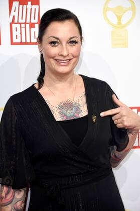 Lina van de Mars bei der 43. Verleihung des Goldenen Lenkrads 2019 im Axel-Springer-Haus. Berlin, 12.11.2019