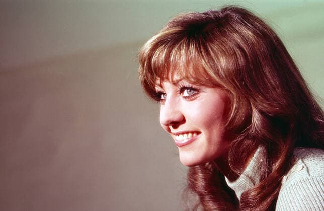 Dorthe Kolle, dänische Schlagersängerin, Deutschland ca. 1968. Danish schlager singer Dorthe Kollo, Germany ca. 1968. Nur redaktionelle Nutzung. Editorial usage only. Copyright: ArthurxGrimm UnitedArchives82000476