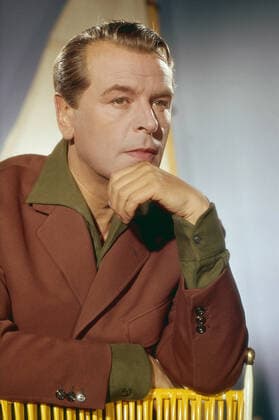 O. W. Fischer, österreichischer Schauspieler, Deutschland ca. 1958. Austrian actor O. W. Fischer, Germany ca. 1958. Nur redaktionelle Nutzung. Editorial usage only. Copyright: ArthurxGrimm UnitedArchives82000874
