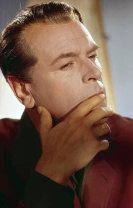 O. W. Fischer, österreichischer Schauspieler, Deutschland ca. 1958. Austrian actor O. W. Fischer, Germany ca. 1958. Nur redaktionelle Nutzung. Editorial usage only. Copyright: ArthurxGrimm UnitedArchives82000875