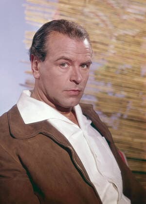 O. W. Fischer, österreichischer Schauspieler, Deutschland ca. 1958. Austrian actor O. W. Fischer, Germany ca. 1958. Nur redaktionelle Nutzung. Editorial usage only. Copyright: ArthurxGrimm UnitedArchives82000883