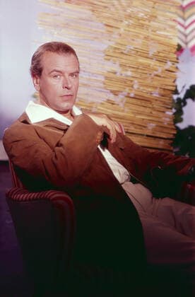 O. W. Fischer, österreichischer Schauspieler, Deutschland ca. 1958. Austrian actor O. W. Fischer, Germany ca. 1958. Nur redaktionelle Nutzung. Editorial usage only. Copyright: ArthurxGrimm UnitedArchives82000884