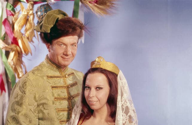 Die ungarische Hochzeit, Operette von Nico Dostal, Deutschland 1970, im Duett: Rudolf Schock, Sylvia Geszty Nur redaktionelle Nutzung. Editorial usage only. Copyright: ArthurxGrimm UnitedArchives82000922