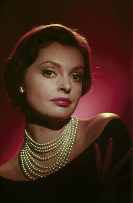 Nadja Tiller, österreichische Schauspielerin, Deutschland ca. 1960. Austrian actress Nadja Tiller, Germany ca. 1960. Nur redaktionelle Nutzung. Editorial usage only. Copyright: ArthurxGrimm UnitedArchives82001127